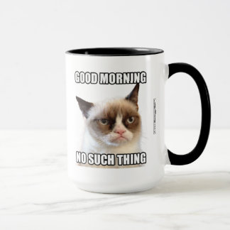 Grumpy Cat™ Bra God morgon - inget sådant Sak Mugg