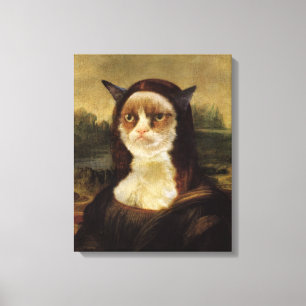 Grumpy Cat Canvastryck