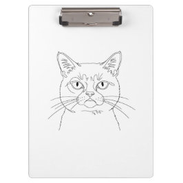 Grumpy cat Clipboard