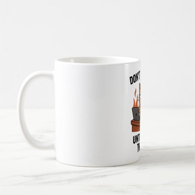 Grumpy Cat Coffee Mugg (Vänster)