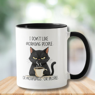 Grumpy Cat Don't Like Morning People Mug Mugg