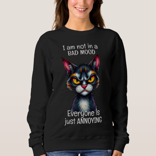 Grumpy Cat Funny Quote T Shirt (Framsida)