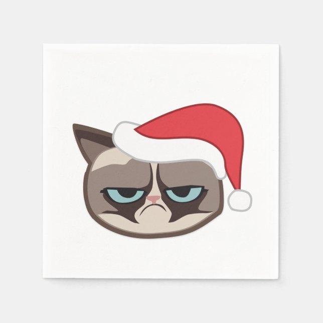 Grumpy Cat God Napkins Pappersservett (Framsidan)