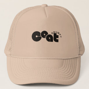 Grumpy Cat Hat - Funny Cat Lover Gift - Meme Cap Keps