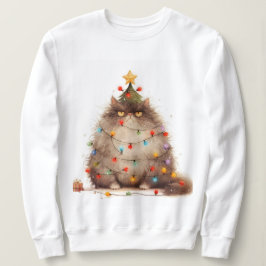 Grumpy Cat i julklapp Ljus Finny Cat T Shirt