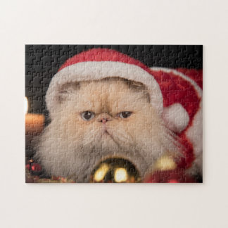 Grumpy Cat Jultomten Pussel
