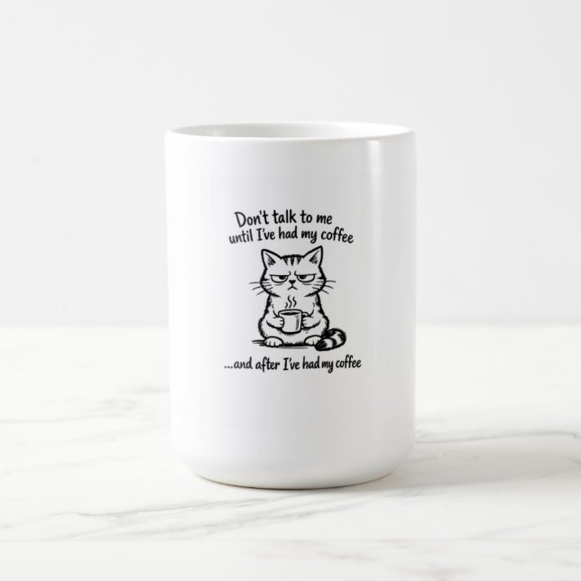 Grumpy Cat Kaffe Mugg  (Center)