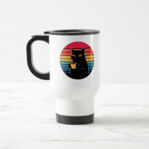 Grumpy Cat Kaffe Mugg – Roligt Retro Vintage Morgo