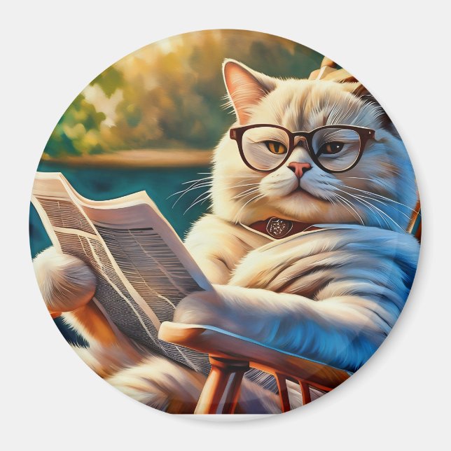 Grumpy cat magnet (Framsidan)