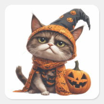 Grumpy Cat Med Jack O Lantern Kompis 🎃