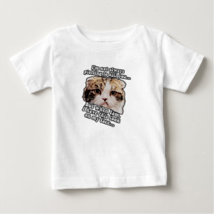 Grumpy cat meme för kattägare och kattälskare t shirt