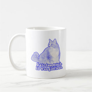 Grumpy cat memmer för kattägare och kitten älskare kaffemugg