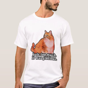 Grumpy cat memmer för kattpersoner och kattunge äl t shirt