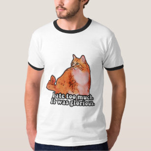 Grumpy cat memmer för kattpersoner och kattunge äl t shirt