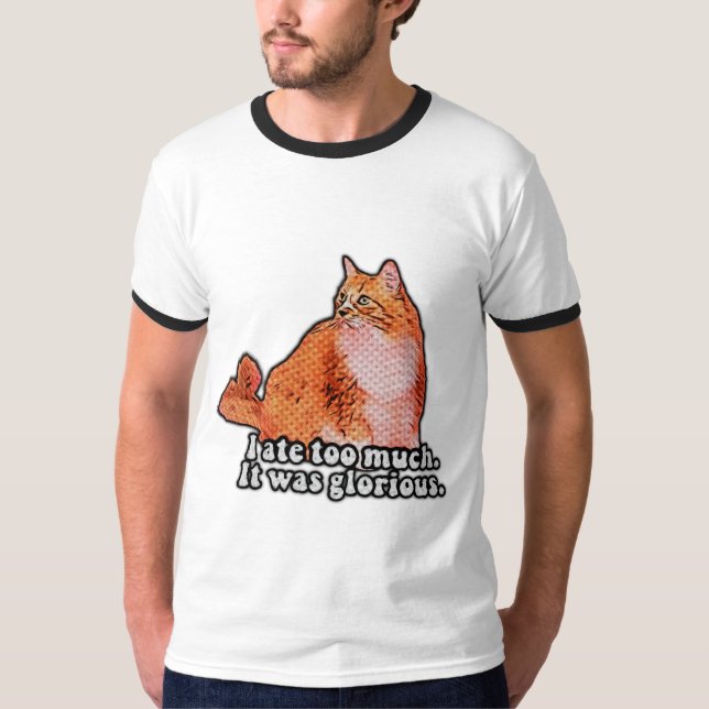 Grumpy cat memmer för kattpersoner och kattunge äl t shirt (Framsida)