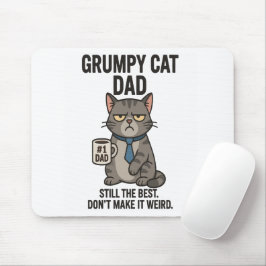 Grumpy Cat Pappa - fortfarande bästa Musmatta