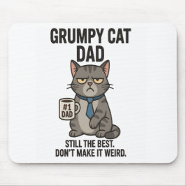 Grumpy Cat Pappa - fortfarande bästa Musmatta