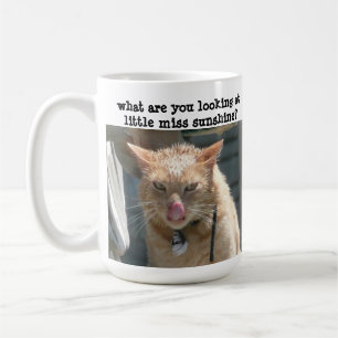 Grumpy Cat, sarkastisk, lille miss Sunshine Kaffemugg