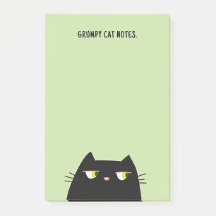 Grumpy Cat Självhäftande lappar Roligt Sött Kawaii