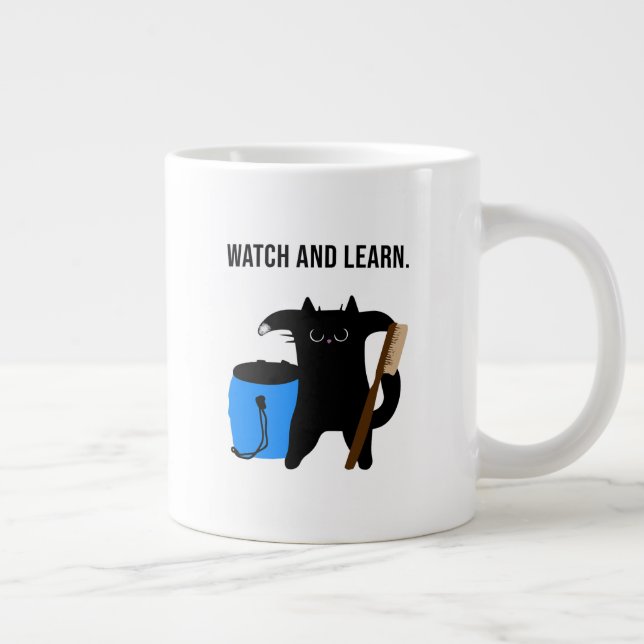 Grumpy Cat Teaches Climbing Collection Jumbo Mugg (Höger)