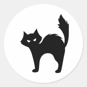 Grumpy CatMan-dekal Runt Klistermärke