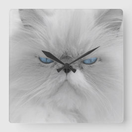 Grumpy Cats onda farmor Fyrkantig Klocka