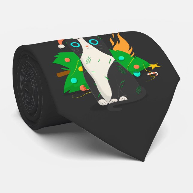 Grumpy Christmas Cat Slips (Rullad)