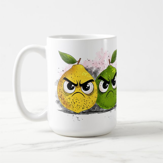 Grumpy Citron Grumpy Lime Kaffemugg (Vänster)