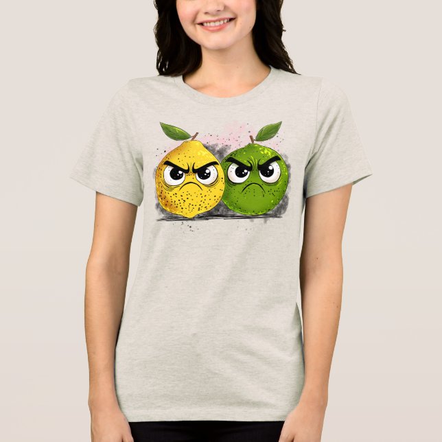 Grumpy Citron Grumpy Lime T Shirt (Framsida)