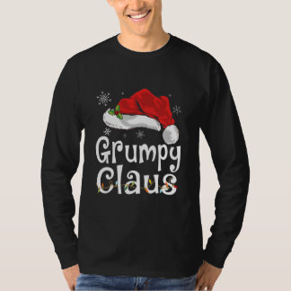 Grumpy Claus Shirt jul Pajama-familjen T