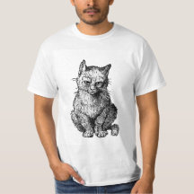 Grumpy Cute animal manar T-Shirt