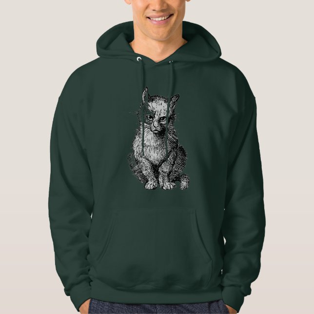 Grumpy Cute animal manar T-Shirt Sweatshirt (Framsida)