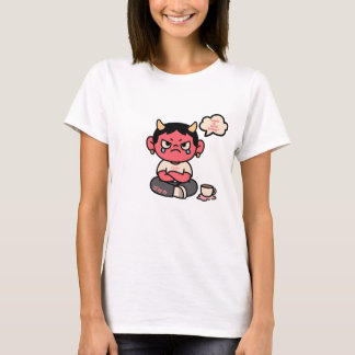 Grumpy Cute Oni - "helvetet är milt idag" T Shirt