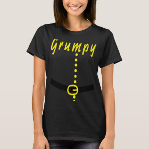 Grumpy Dwarf Matching Family Group Costume Hallowe T Shirt