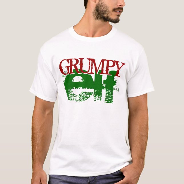 GRUMPY elf T-shirt (Framsida)
