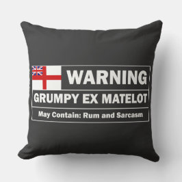 Grumpy ex Matelot Kudde