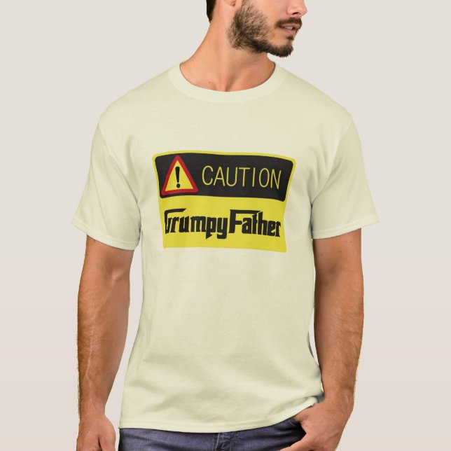 Grumpy Fars dag T-Shirt | Lönsam grafik Tees (Framsida)