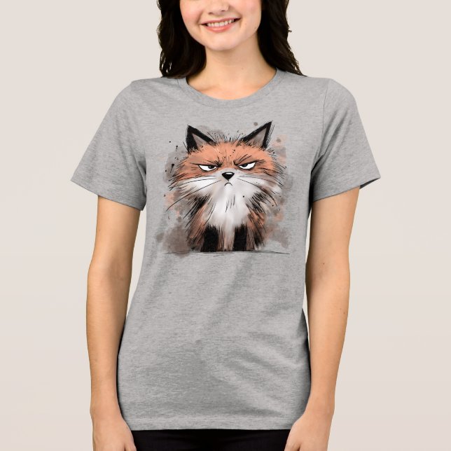 Grumpy Fox T Shirt (Framsida)
