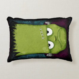 Grumpy Frankensteins gigantiska Halloween Prydnadskudde