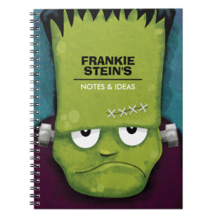 Grumpy Frankensteins monsterpersonlig Anteckningsbok Med Spiral
