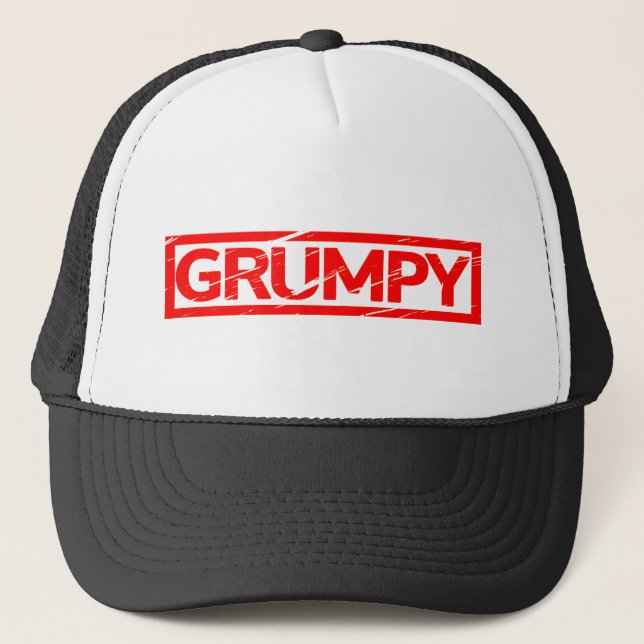 Grumpy Frimärke Keps (Framsida)