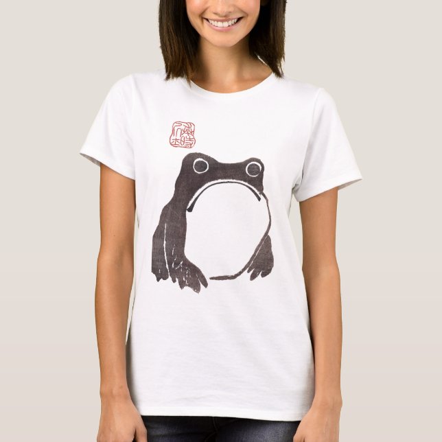 Grumpy Frog - Matsumoto Hoji T Shirt (Framsida)