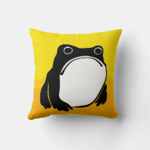 Grumpy Frog teckning japansk konst av Matsumoto Ho