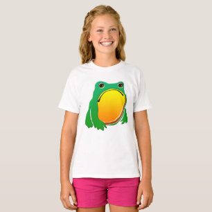 Grumpy Frog teckning japansk konst av Matsumoto Ho T Shirt