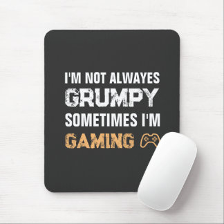 Grumpy Gamer Funny spelcitat Musmatta