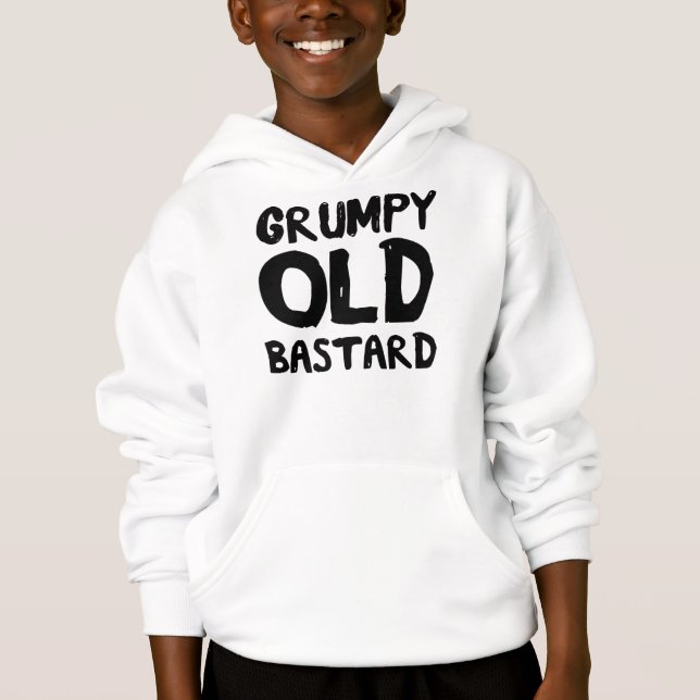 Grumpy gammal oäkting tröja (Framsida)