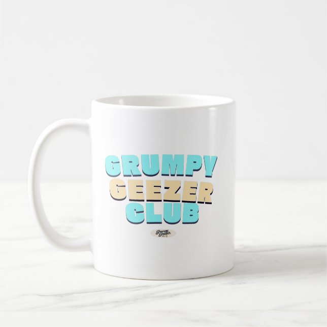 Grumpy Geezer Klubb Kaffemugg (Vänster)