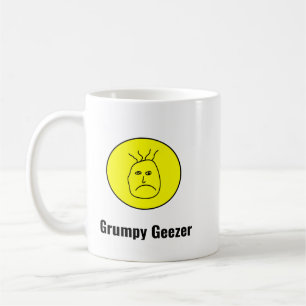 Grumpy Geezer-logotyp Kaffemugg