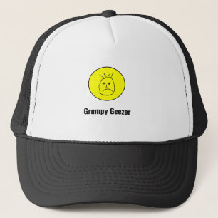 Grumpy Geezer-logotyp Keps