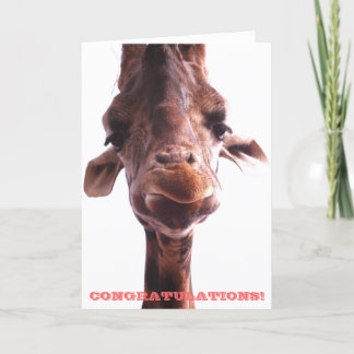 Grumpy giraff: Grattiskort Kort